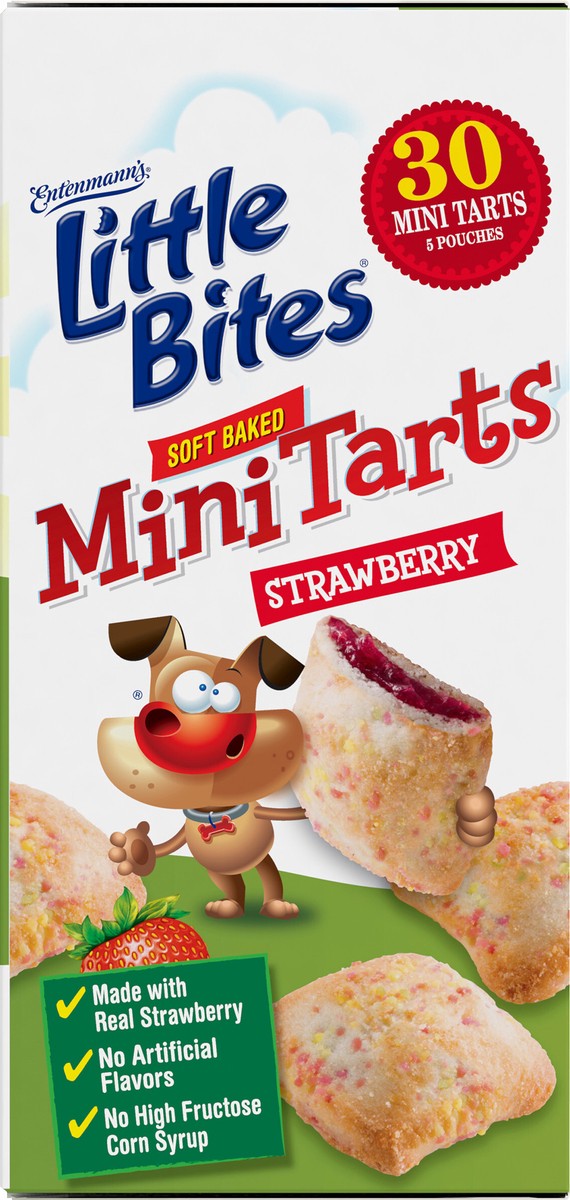 slide 4 of 12, ENTENMANNS Entenmann''s Little Bites Strawberry Soft Baked Mini Tarts, 5ct., 7 oz., 5 ct; 7 oz