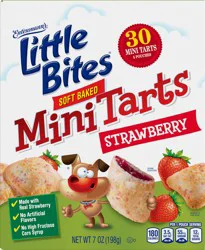 ENTENMANNS Entenmann’s Little Bites Strawberry Soft Baked Mini Tarts, 5ct., 7 oz.