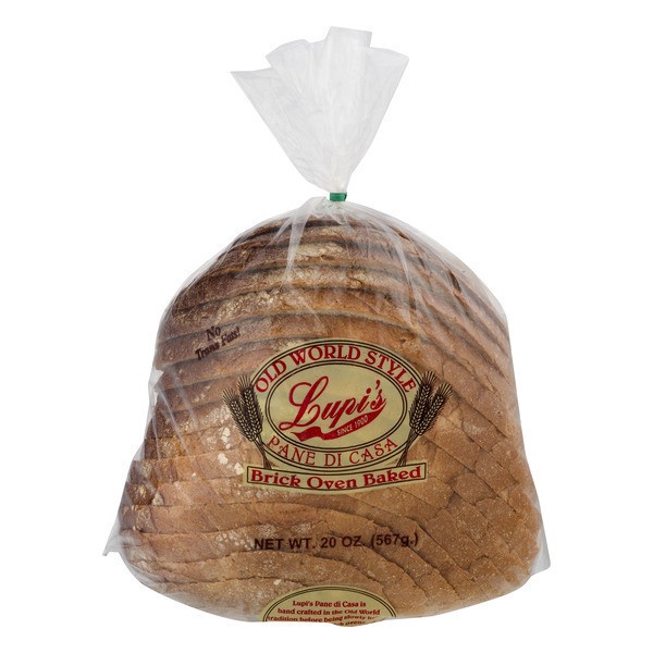 slide 1 of 1, Lupi's Old World Style Brick Oven Baked Bread Sliced, 20 oz
