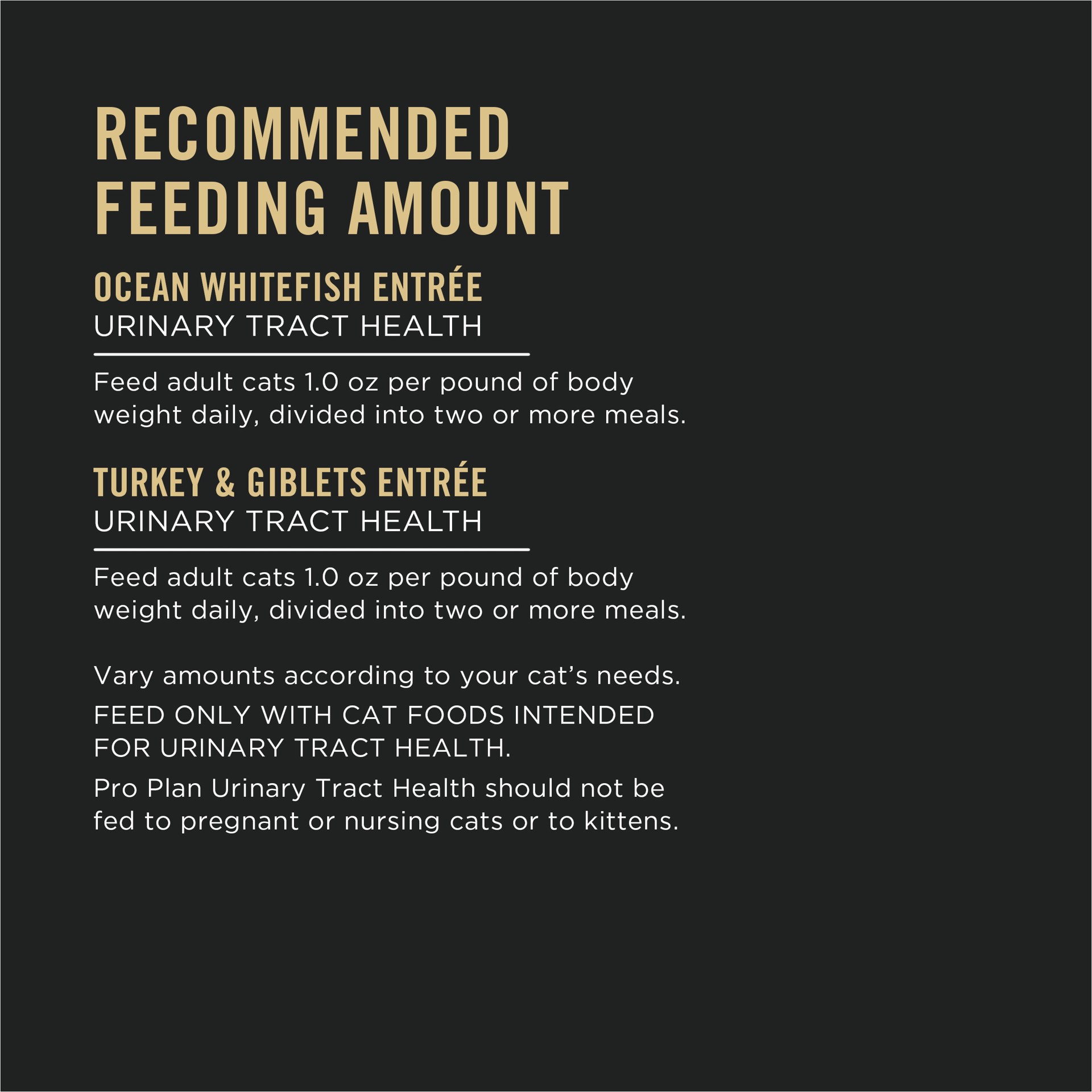 slide 5 of 8, Purina Pro Plan Urinary Tract Cat Food, Wet Cat Food Variety Pack, Turkey and Ocean Whitefish Entrees, 4.12 lb