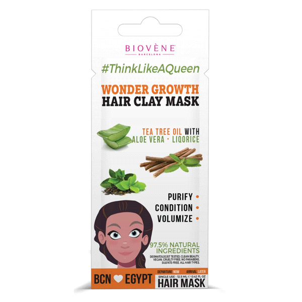 slide 1 of 1, Wonder Growth, Hair Clay Mask, 1 ct