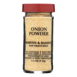 Morton & Bassett Onion Powder - 2.3 oz
