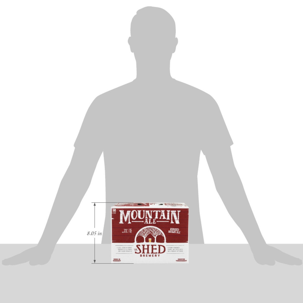 slide 9 of 13, The Shed Brewery Mountain Ale Beer 12 - 12 fl oz Cans, 12 ct