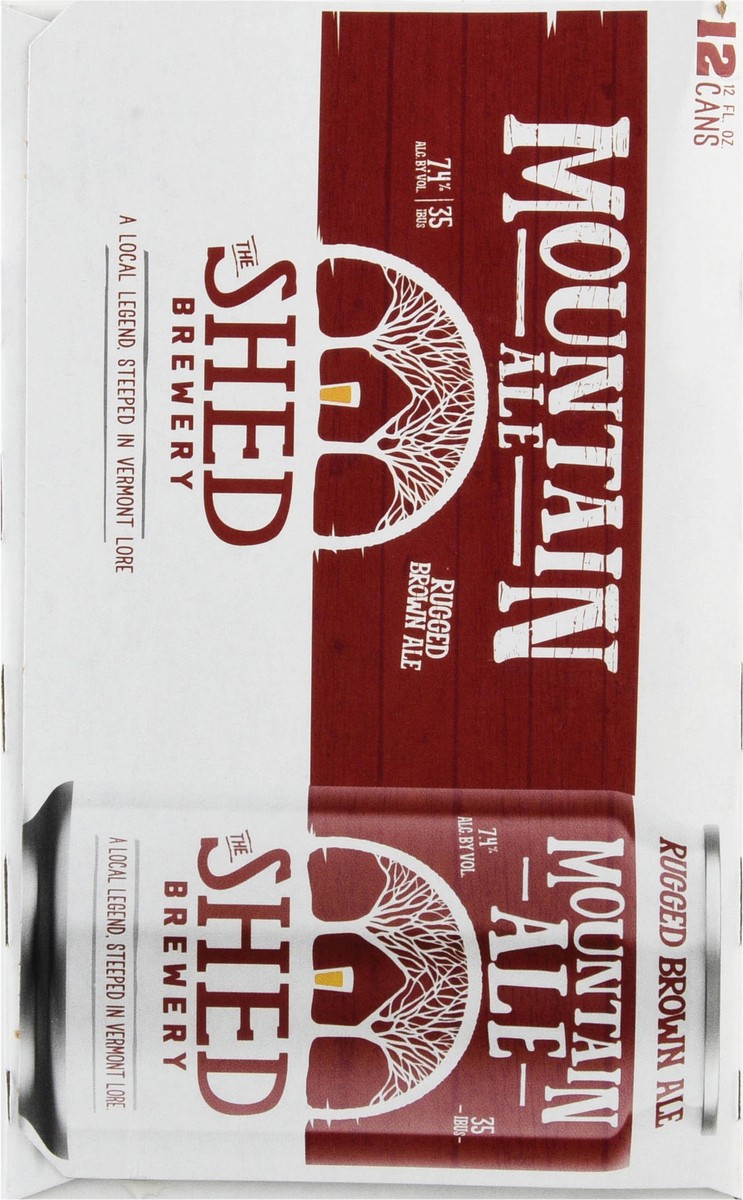 slide 10 of 13, The Shed Brewery Mountain Ale Beer 12 - 12 fl oz Cans, 12 ct
