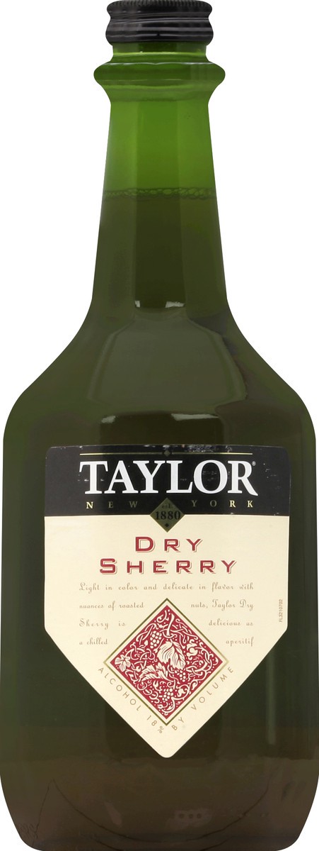 slide 2 of 3, Taylor Dry Sherry, 1.5 liter