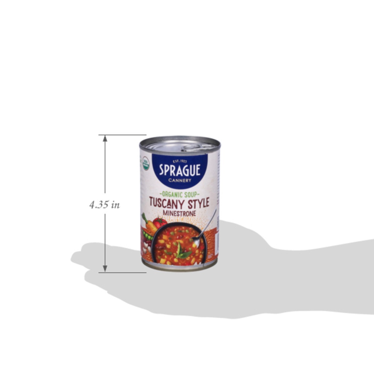 slide 4 of 14, Sprague Organic Tuscany Style Minestrone Soup 15 oz, 15 oz