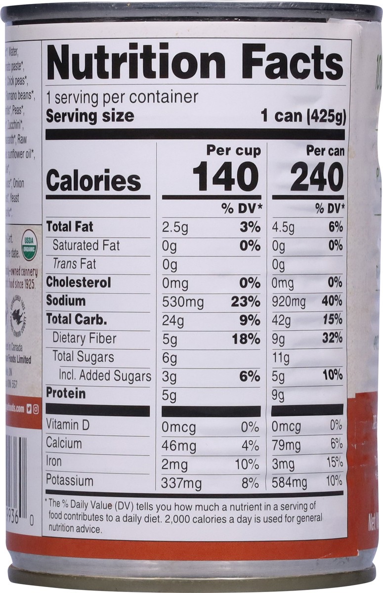 slide 6 of 14, Sprague Organic Tuscany Style Minestrone Soup 15 oz, 15 oz