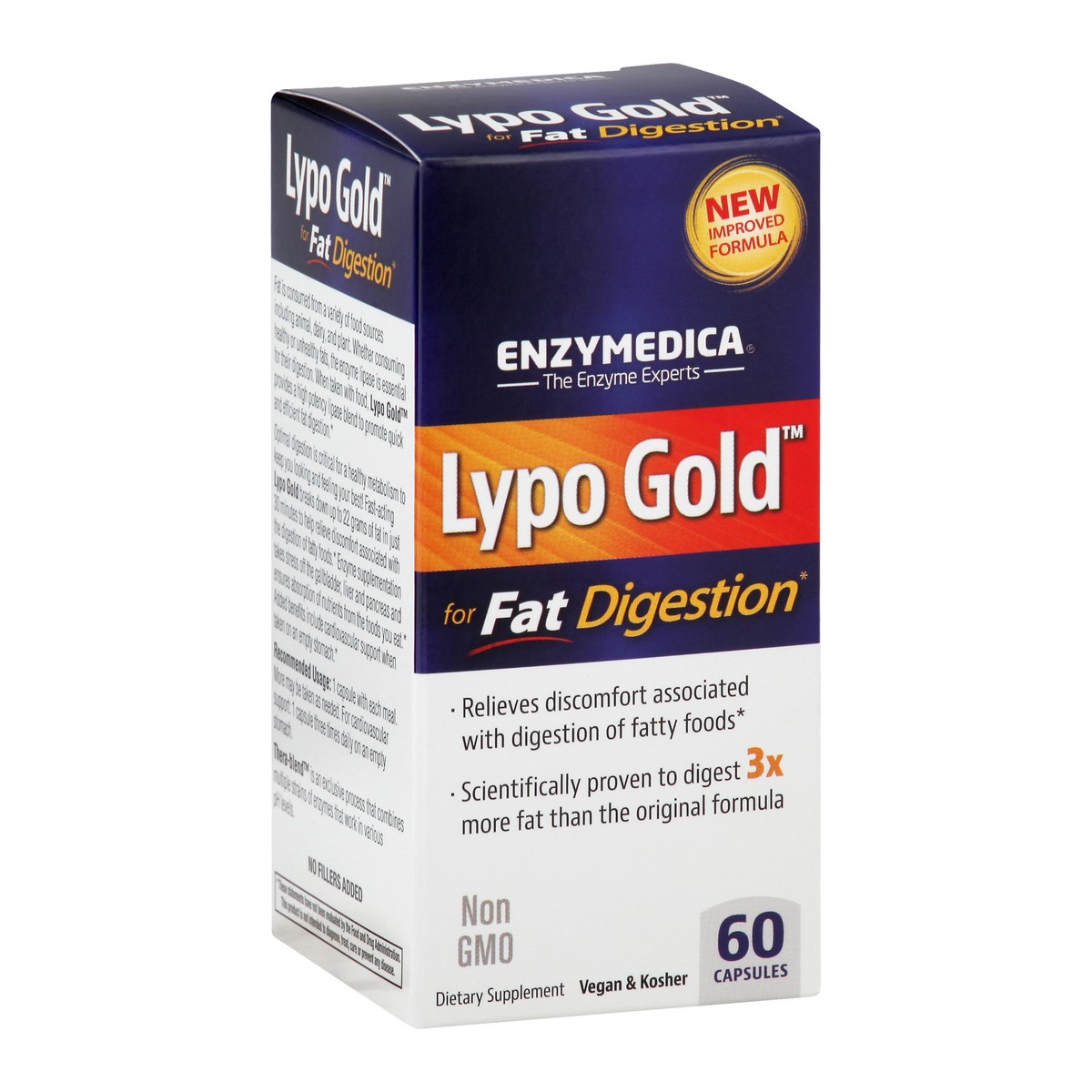 slide 4 of 13, Enzymedica Lypo Gold, 60 ct