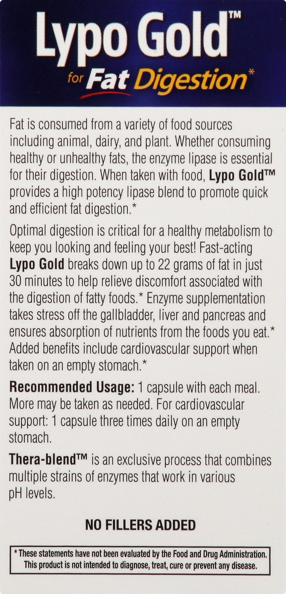 slide 2 of 13, Enzymedica Lypo Gold, 60 ct