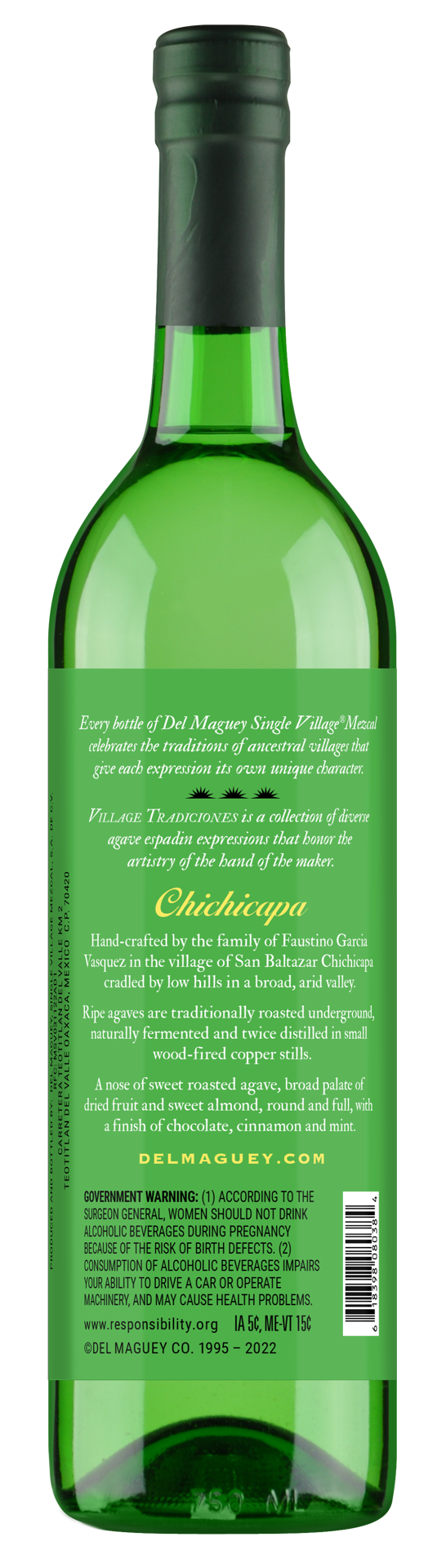 slide 2 of 8, Del Maguey Chichicapa Mezcal Tequila, 750 ml