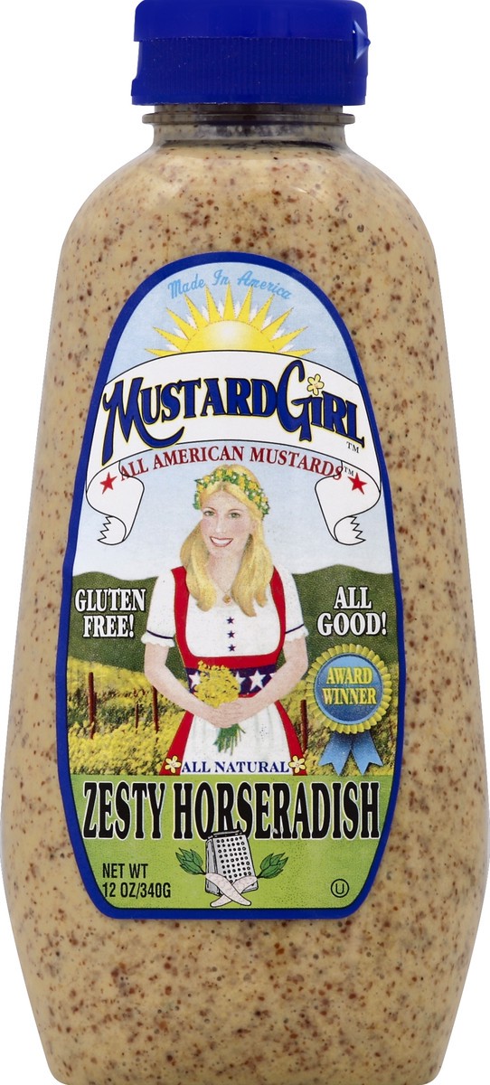 slide 2 of 2, Mustard Girl Horseradish 12 oz, 12 oz