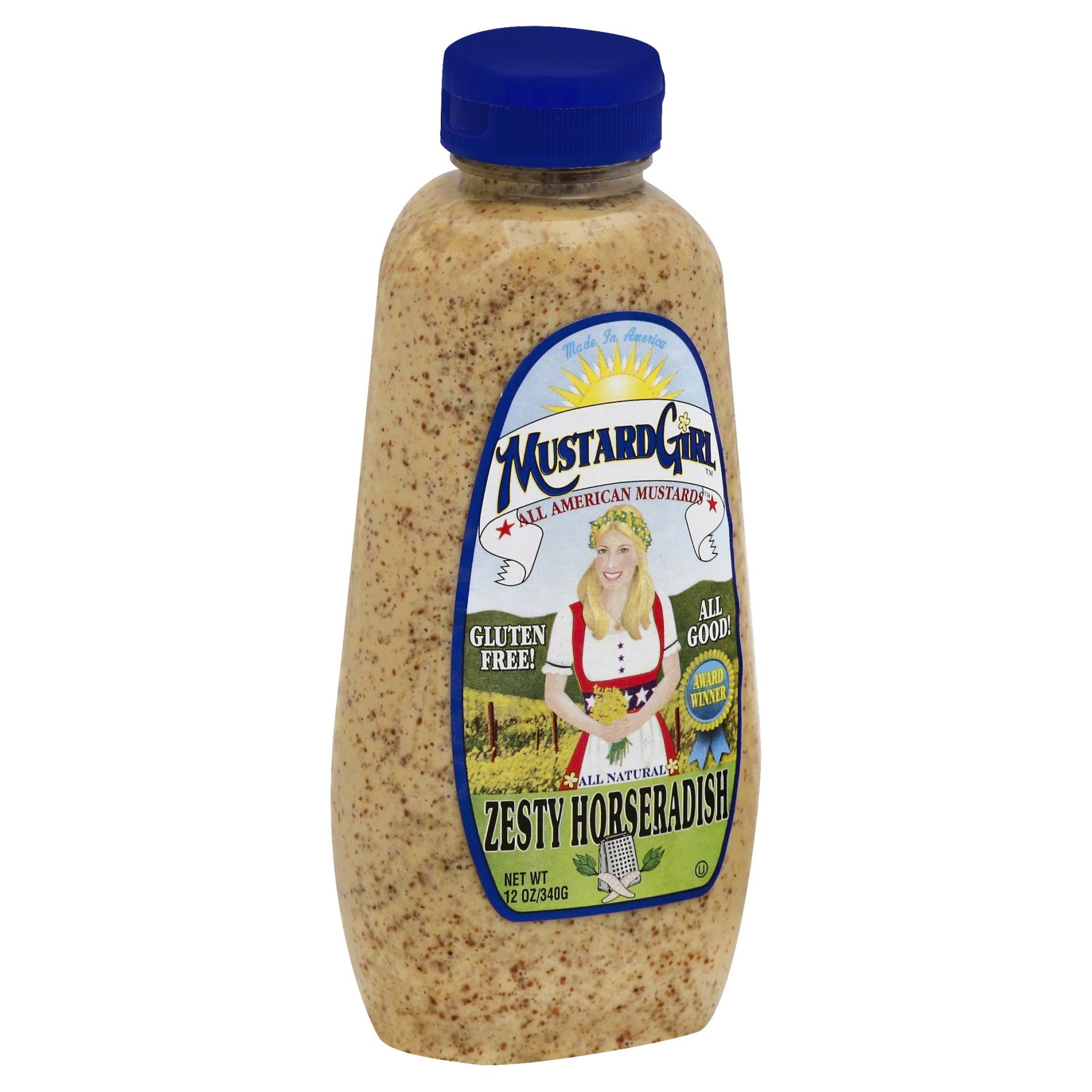 slide 1 of 2, Mustard Girl Horseradish 12 oz, 12 oz