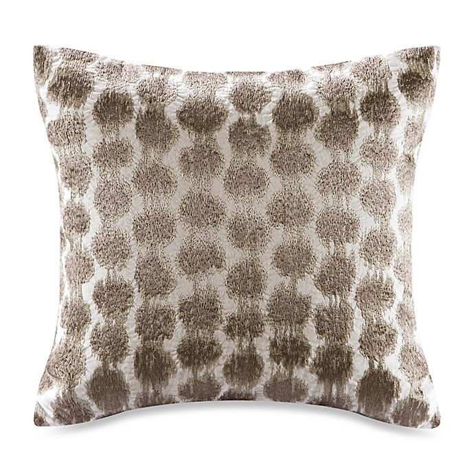 slide 1 of 1, Echo Design Echo Odyssey Square Throw Pillow - Brown/Ivory, 1 ct