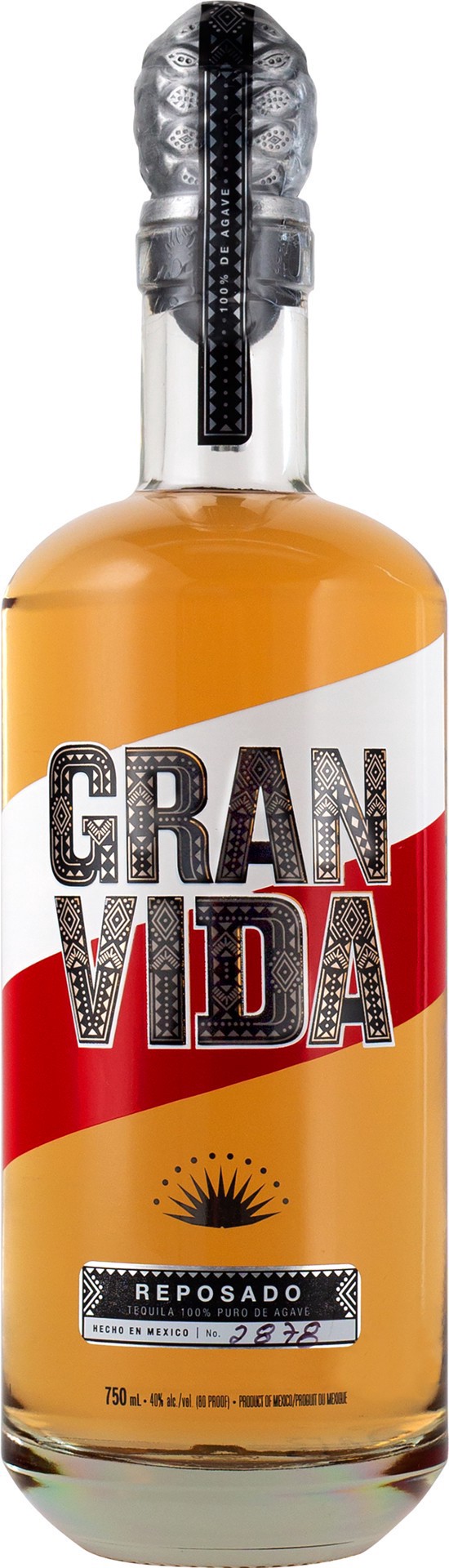slide 1 of 1, Gran Vida Tequila - Reposado, 750 ml
