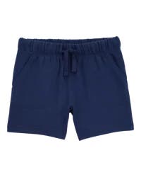 Carters Toddler Pull-On French Terry Shorts Navy 4T