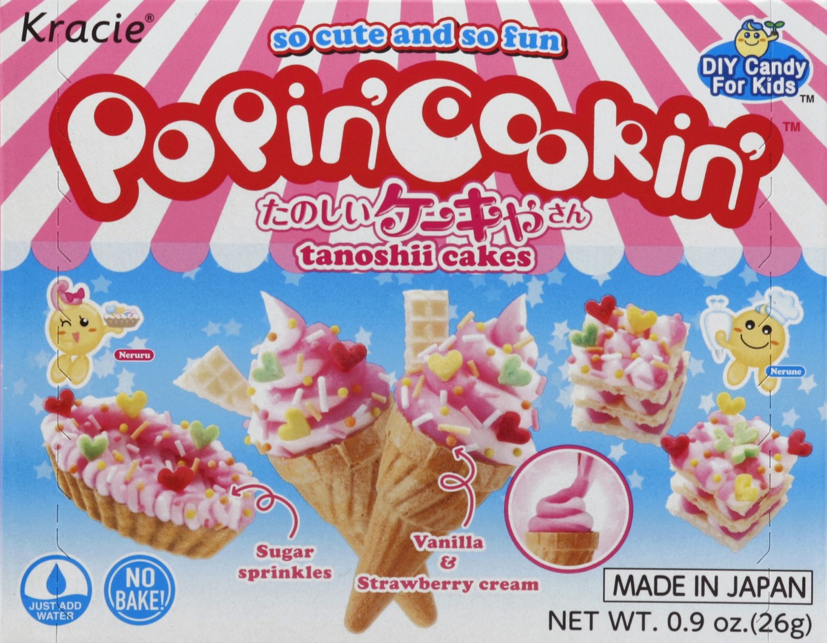 slide 4 of 5, Kracie Popin' Cookin' Tanoshii Cakes, 0.9 oz
