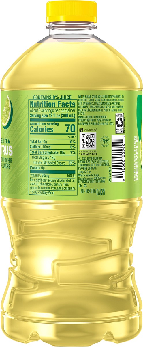 slide 2 of 5, Lipton Iced Tea, 64 fl oz