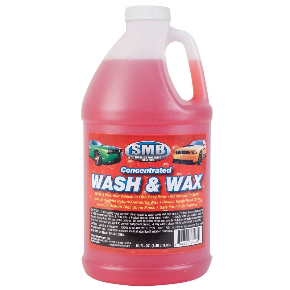 slide 1 of 1, SMB Concentrated Car Wash & Wax, 64 fl oz