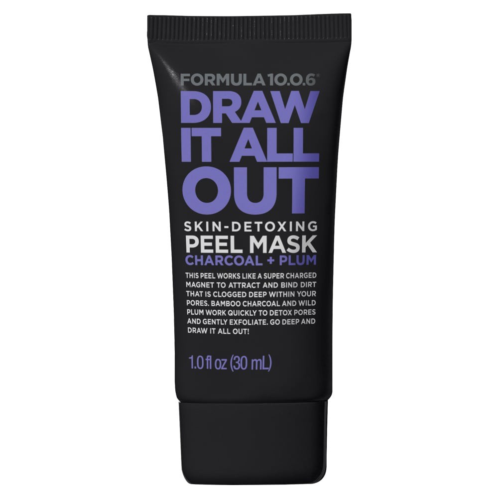 slide 1 of 1, Formula 10.0.6 Draw It All Out Skin-Detoxing Peel Mask, 1 oz