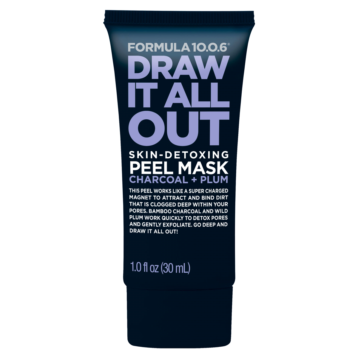 slide 1 of 1, Formula 10.0.6 Draw It All Out Skin-Detoxing Peel Mask, 1 oz