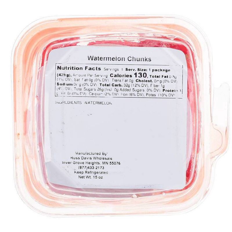 slide 3 of 3, Quick and Easy Watermelon Chunks, 12 Ounce, 12 oz