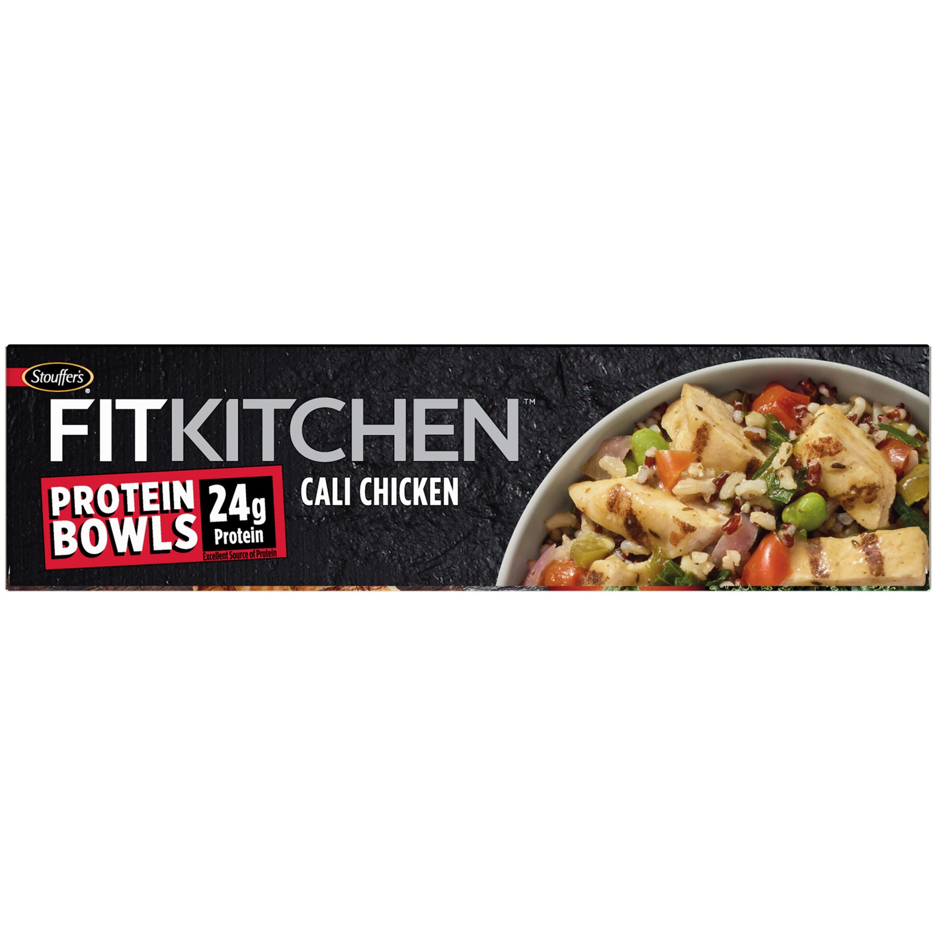 slide 7 of 10, Stouffer's Fit Kitchen Protein Bowls Cali Chicken, 10 oz