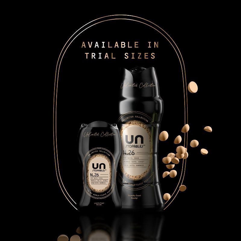 slide 13 of 14, Downy Unstopables Unlimited Scent Booster Beads Laundry Additives - Rose Honey Oakmoss - 21.1oz, 21.1 oz