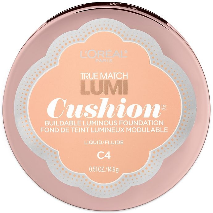 slide 1 of 4, L'Oréal Paris True Match.51 oz. Lumi Cushion Buildable Luminous Foundation - Shell Beige, 0.51 fl oz