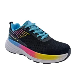 Vively Women's Phoenix Running Shoe, Black, Size 6