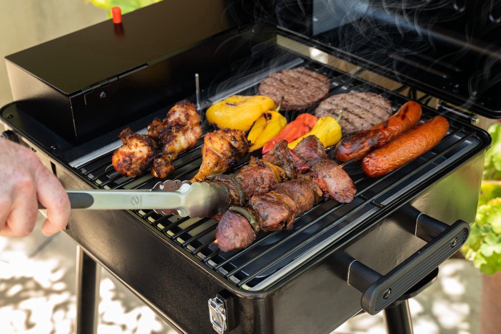 slide 6 of 6, Z Grills Wood Pellet Grill - Black, 1 ct