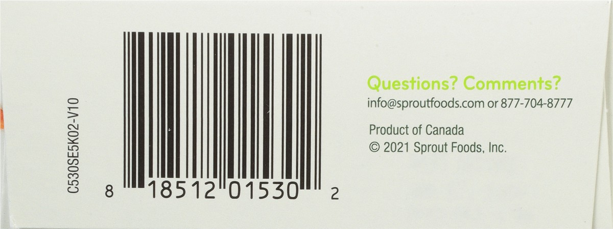 slide 4 of 9, Sprout Organics Wafflez Cocomelon Apple, Carrot & Cinnamon Wheat Snack 5 - 0.63 oz Packets, 5 ct