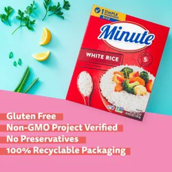 Minute White Rice, Light & Fluffy