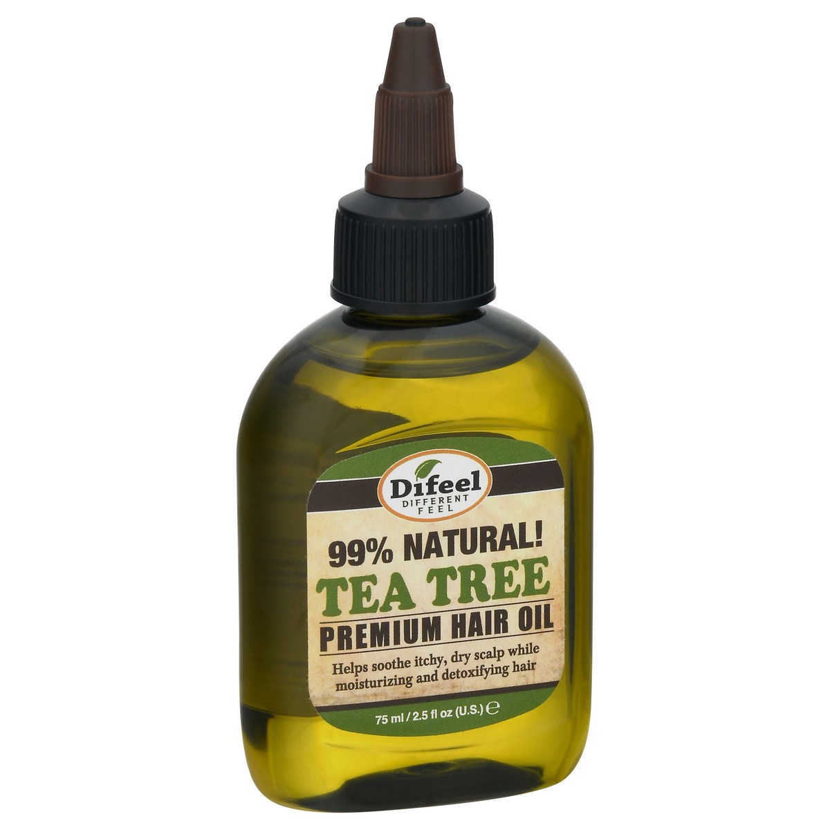 slide 2 of 9, Difeel Tea Tree Premium Hair Oil 2.5 fl oz, 2.5 fl oz