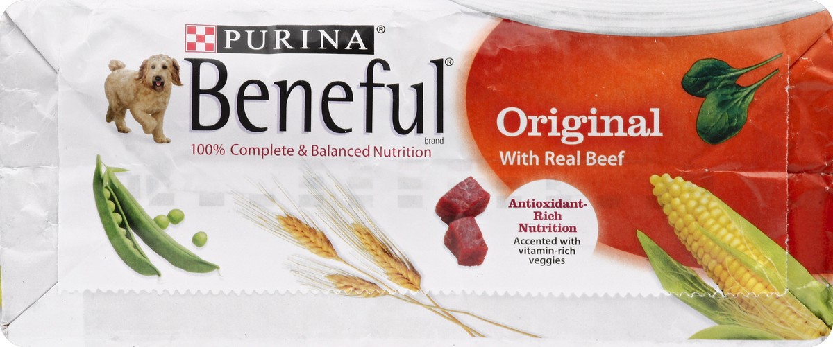 slide 4 of 6, Purina Beneful Dog Food Original With Real Beef, 7 lb