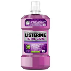 Listerine Total Care Anticavity Mouthwash, Fresh Mint, 250 ml