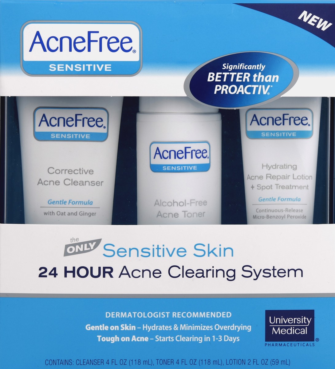 slide 1 of 5, AcneFree Acne Clearing System 1 ea, 1 ea