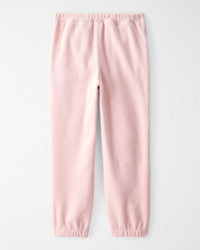 slide 2 of 4, Littleplanet Kid Recycled Microfleece Sweatpants Rosebud Pink 7, 1 ct