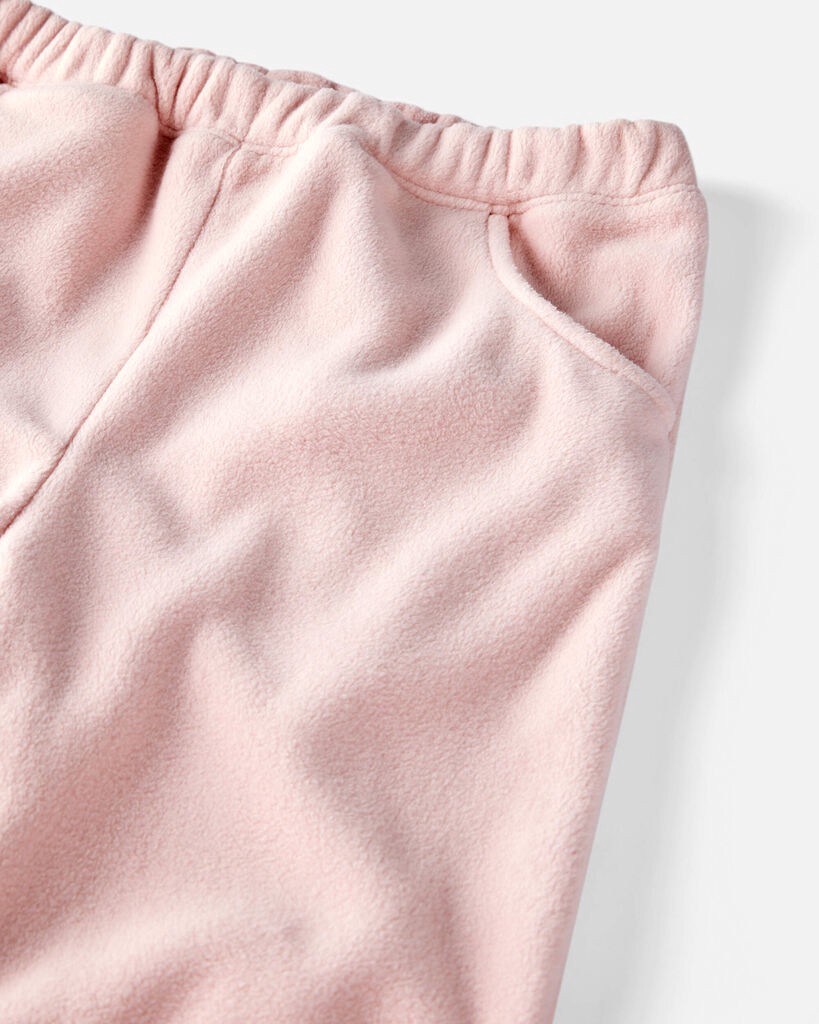 slide 3 of 4, Littleplanet Kid Recycled Microfleece Sweatpants Rosebud Pink 7, 1 ct