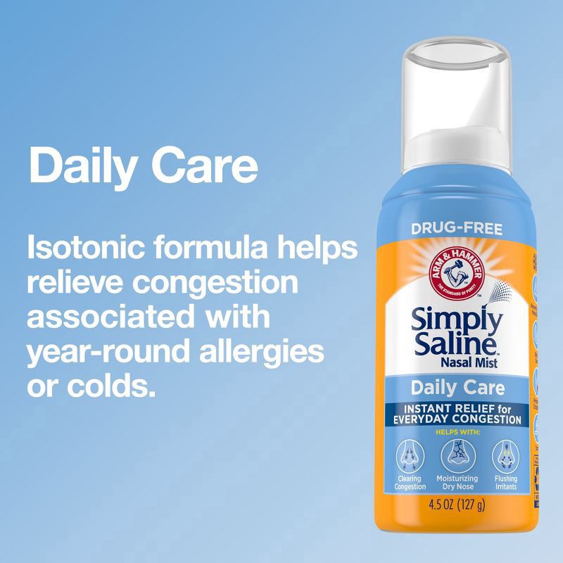 slide 4 of 16, Simply Saline Nasal Mist Spray, 4.25 fl oz