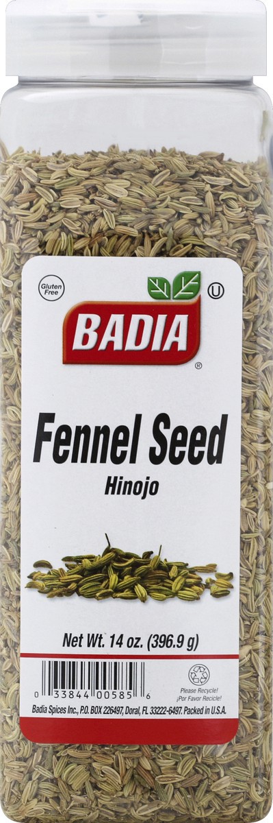slide 1 of 8, Badia Fennel Seed 14 oz, 14 oz