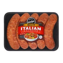 Fresh from Meijer Hot Italian Sausage, 19 oz