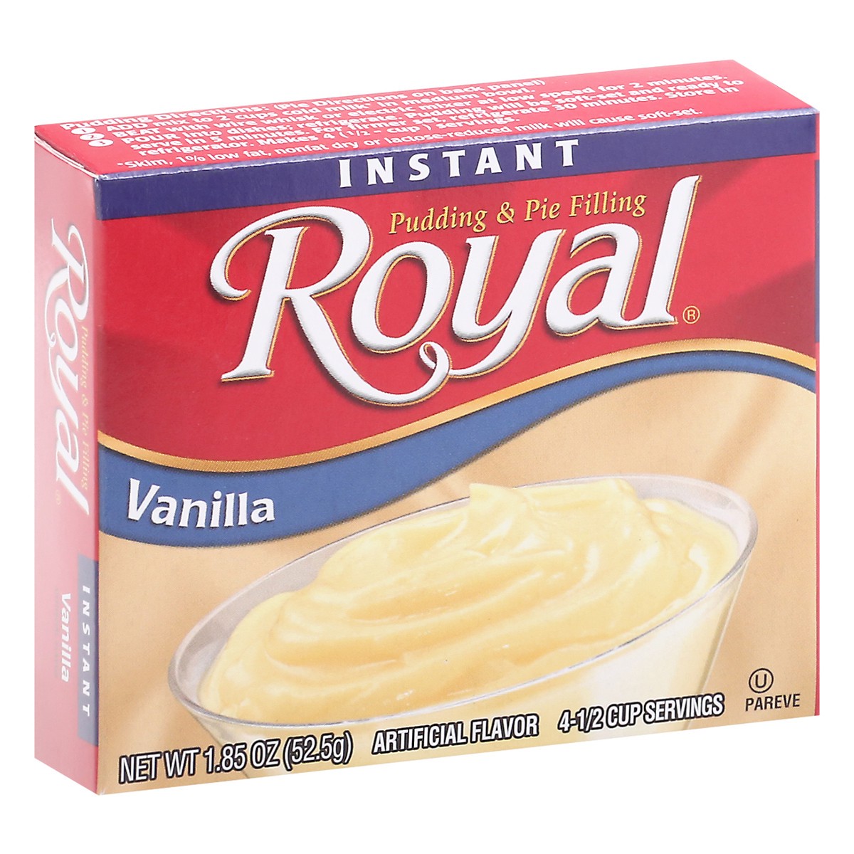 slide 4 of 13, Royal Instant Vanilla Pudding & Pie Filling 1.85 oz, 1.85 oz