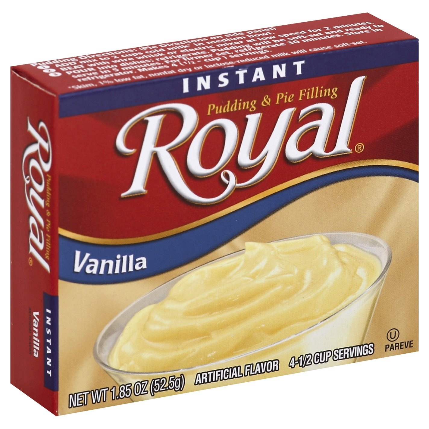 slide 1 of 1, Royal Instant Vanilla Pudding, 1.85 oz