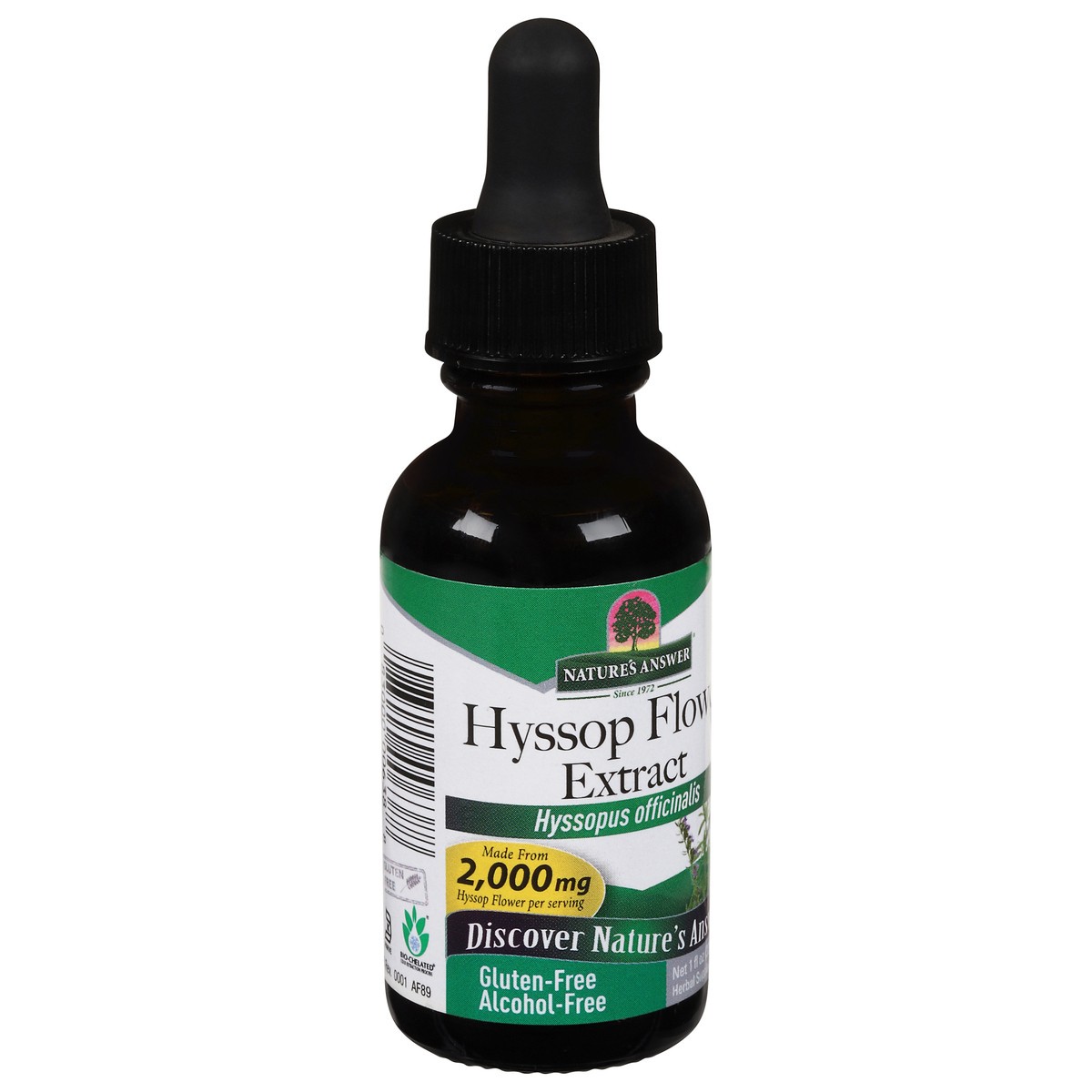 slide 4 of 9, Nature's Answer 2000 mg Hyssop Flower Extract 1 fl oz, 1 fl oz