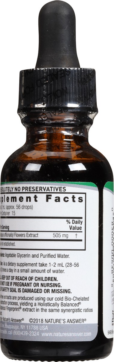 slide 6 of 9, Nature's Answer 2000 mg Hyssop Flower Extract 1 fl oz, 1 fl oz
