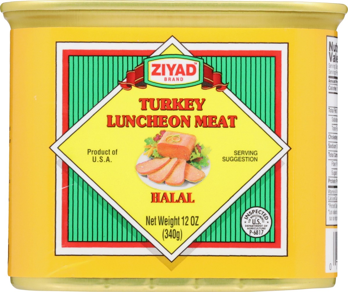 slide 13 of 13, Ziyad Turkey Luncheon Meat 12 oz, 12 oz