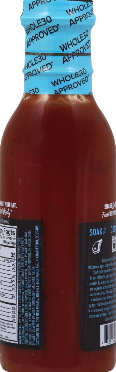 slide 3 of 9, Noble Made Less-Sugar Original BBQ Sauce 13 oz, 12 fl oz