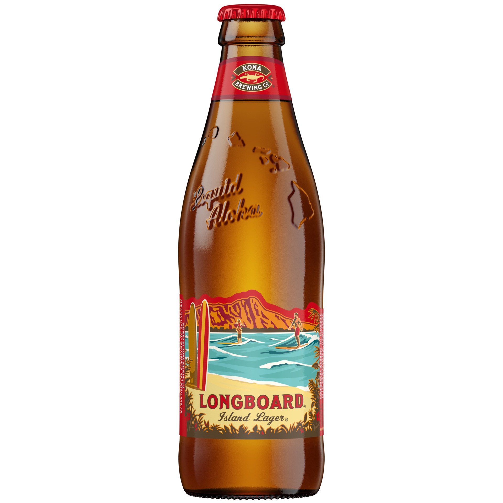 slide 1 of 2, Kona Brewing Co. Longboard Island Lager Beer 12 fl oz Bottle, 12 fl oz