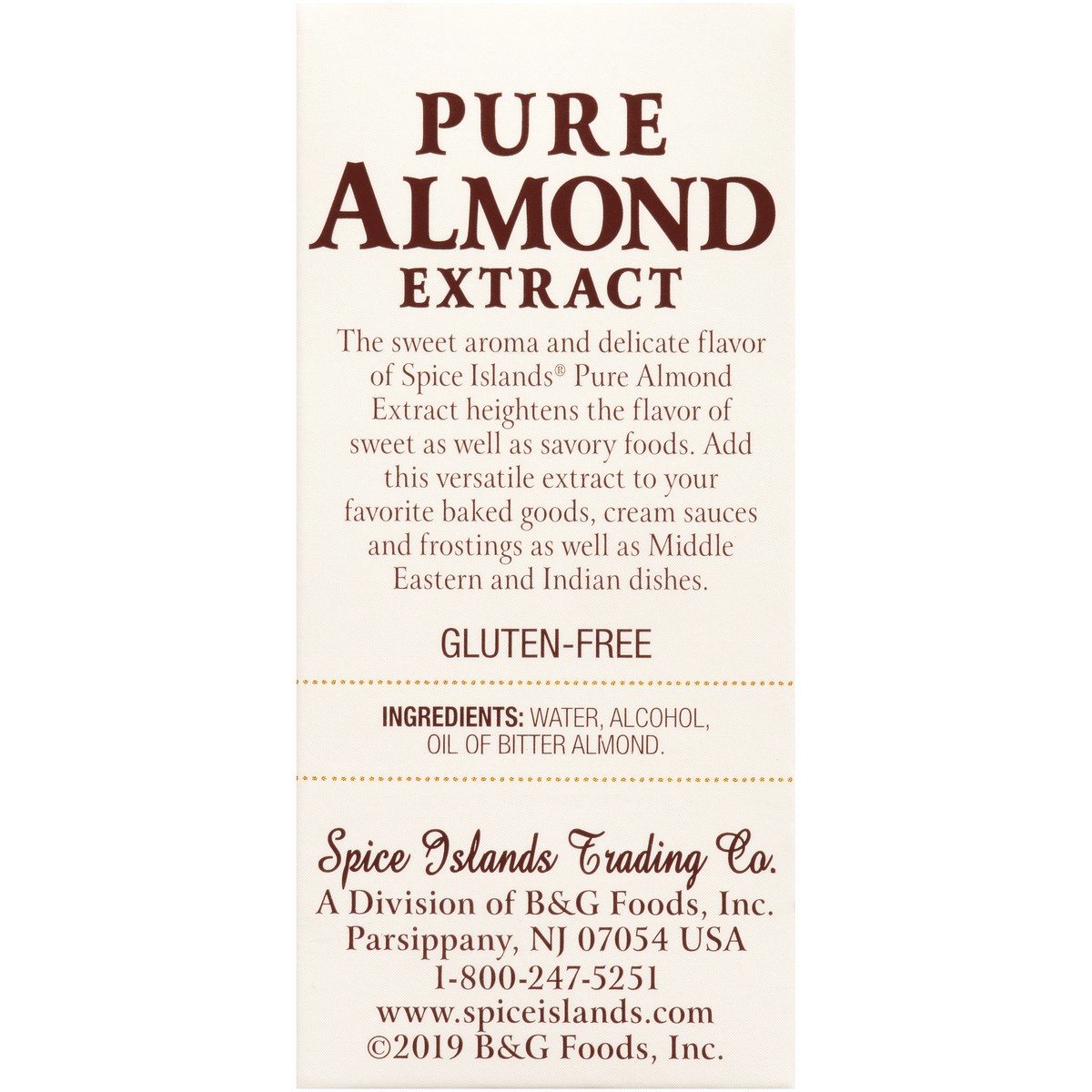 slide 7 of 11, Spice Islands Pure Almond Extract 1 oz, 1 fl oz