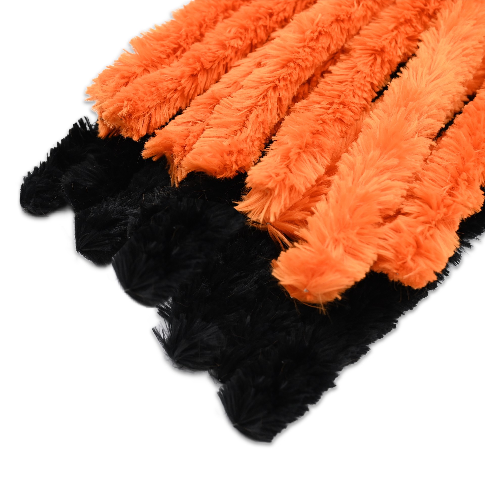 slide 2 of 3, Jumbo Orange & Black Chenille Stems, 24ct. By Creatology, 24 ct